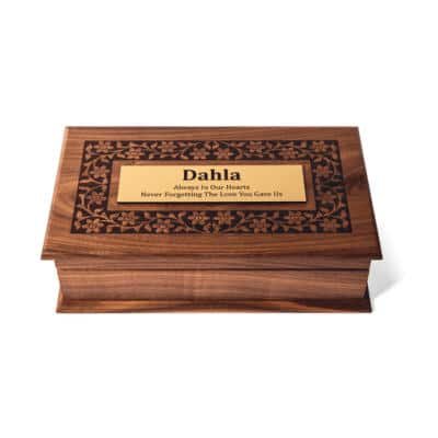 Ornate Wooden Box (W10)