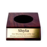 Wooden Stand for Icons Slate Urn